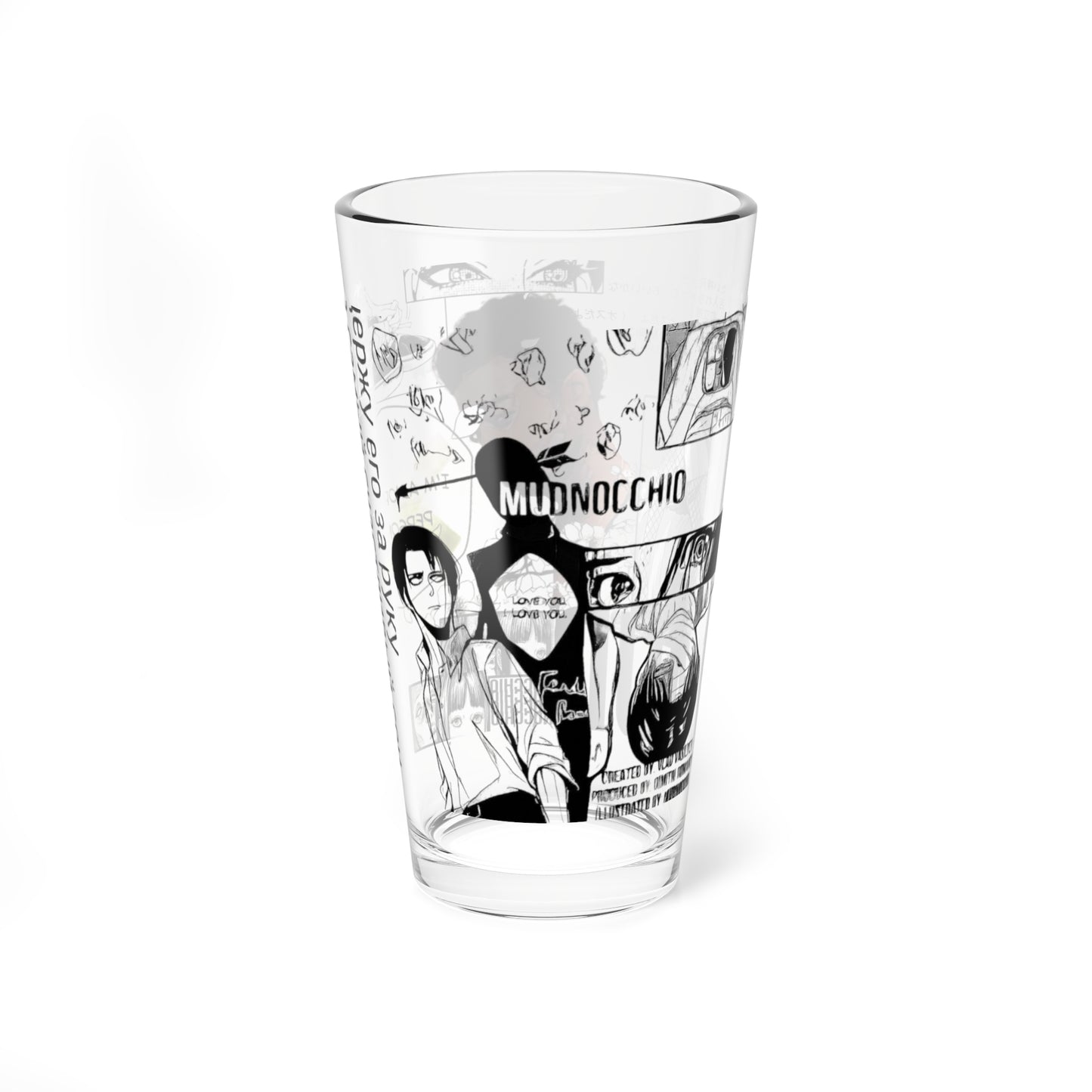COMIC 16oz GLASS