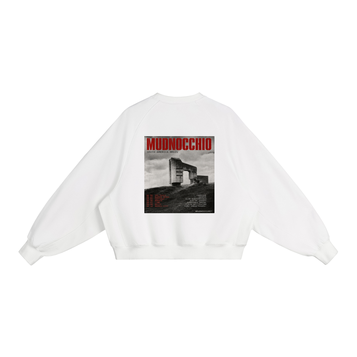 SOUTH AMERICAN TOUR SWEATSHIRT