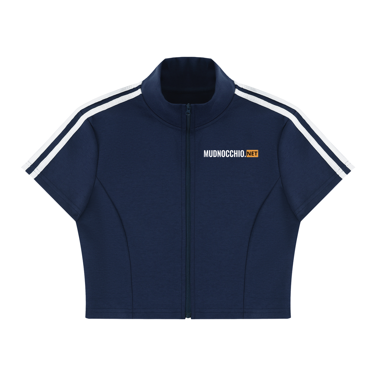 .NET ZIPPER CROP